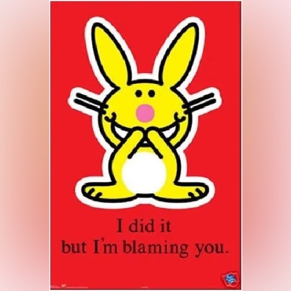 Happy Bunny Poster - Picture 1 of 1